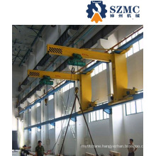 Rail Traveling Electric Wall Cantilever Jib Crane for Machinery Manufacturing and Assembly Workshop